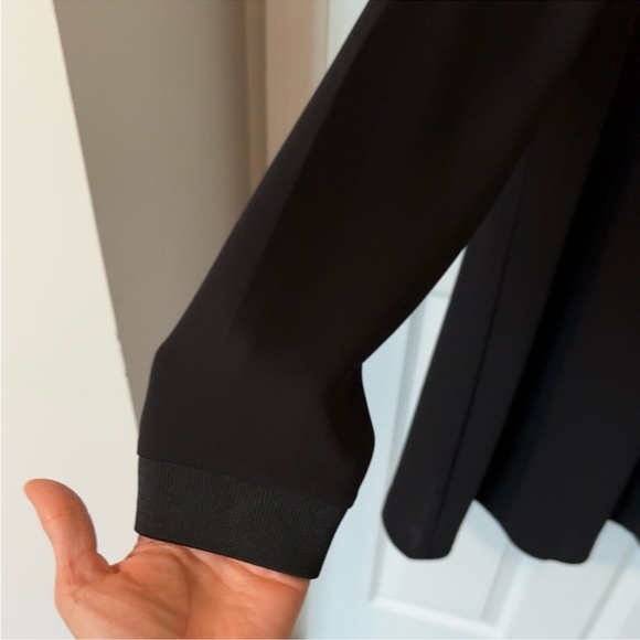 Zara Black A- Line Long Sleeve Dress - Picture 8 of 11